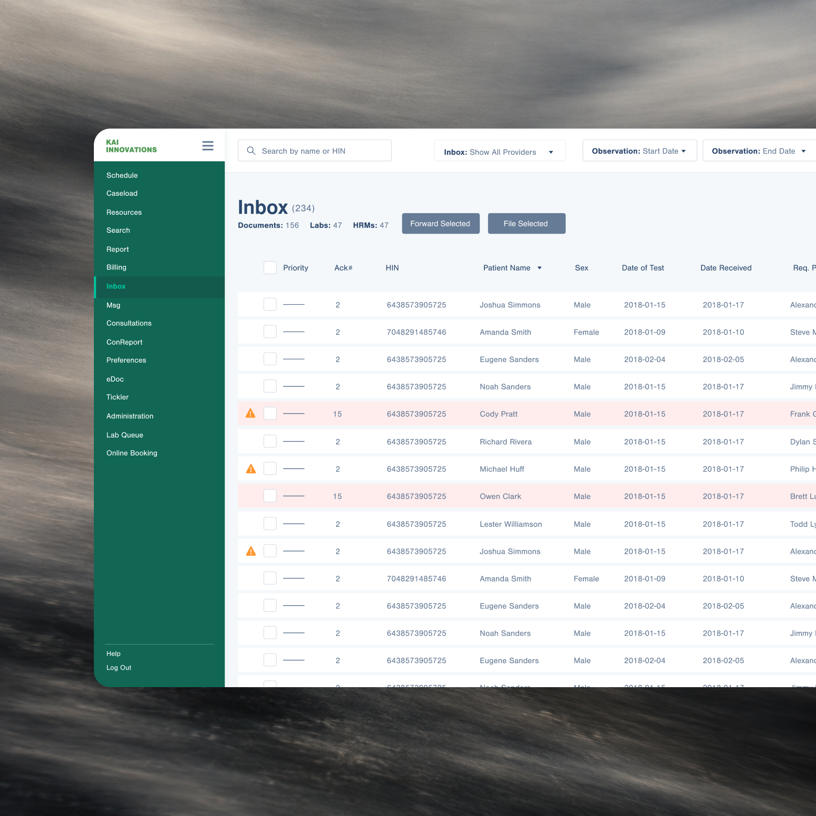 WELL project screenshot